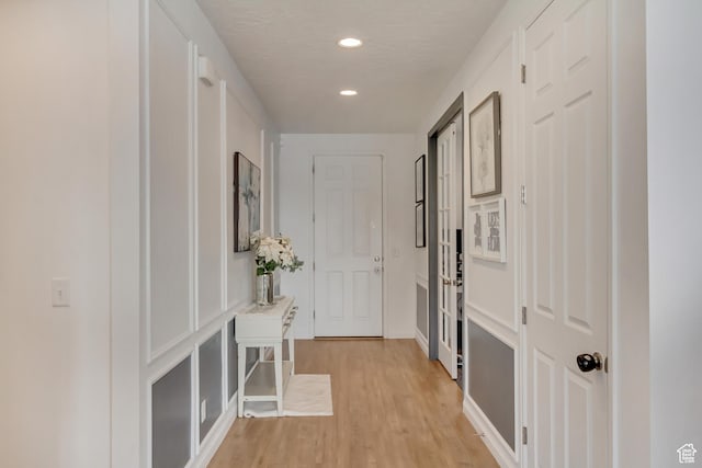 739 W Wild Hyacinth Dr, Saratoga Springs, UT 84045 - hall featuring light hardwood / wood-style flooring