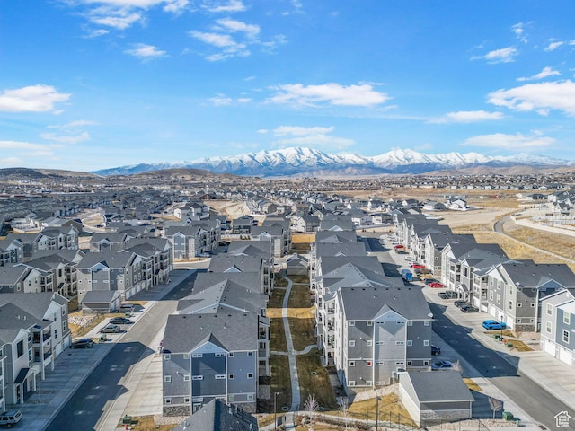 1772 W Tera Vista Ln Unit G302, Saratoga Springs, UT 84045 - aerial view featuring a mountain view