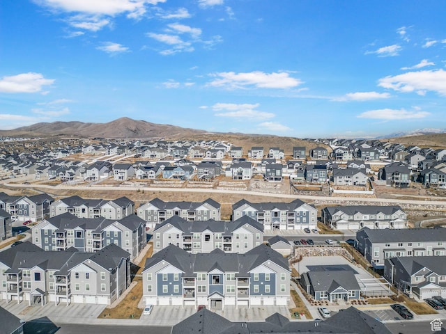 1772 W Tera Vista Ln Unit G302, Saratoga Springs, UT 84045 - birds eye view of property with a mountain view