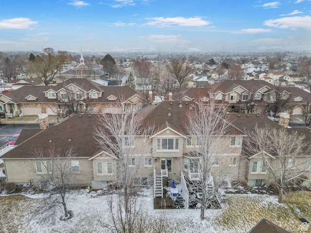 700 S Clearwater Falls Dr E, Layton, UT 84041 - view of snowy aerial view