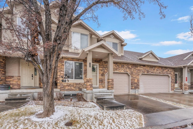 700 S Clearwater Falls Dr E, Layton, UT 84041 - view of front of property with a garage