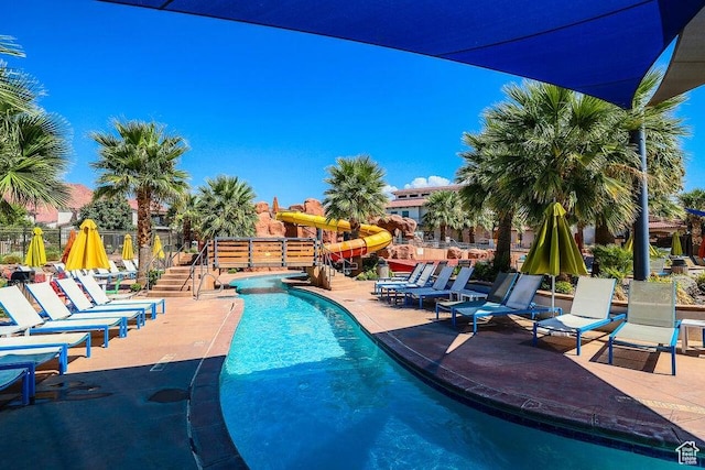 3780 Arcadia Dr Unit 51, Santa Clara, UT 84765 - view of swimming pool featuring a patio