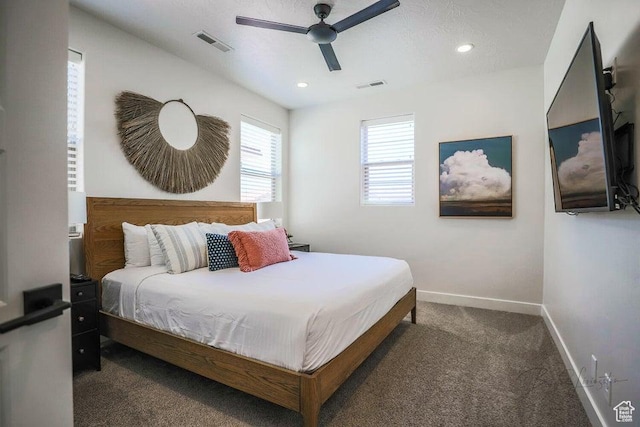 3780 Arcadia Dr Unit 51, Santa Clara, UT 84765 - carpeted bedroom featuring ceiling fan