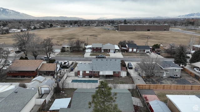 1600 W 4300 S, Salt Lake City, UT 84123 - aerial view of residential area featuring a mountain backdrop