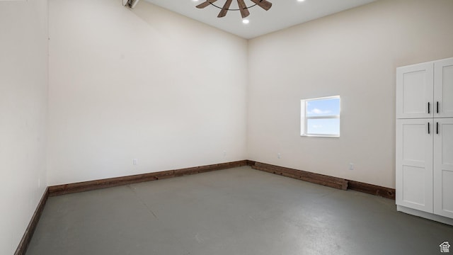 6668 S 3200 W, Spanish Fork, UT 84660 - unfurnished room featuring baseboards and finished concrete floors