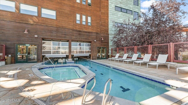 1476 Newpark Blvd Unit 302, Park City, UT 84098 - view of swimming pool featuring a patio and a community hot tub