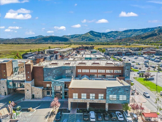 1476 Newpark Blvd Unit 302, Park City, UT 84098 - aerial view with a mountain view