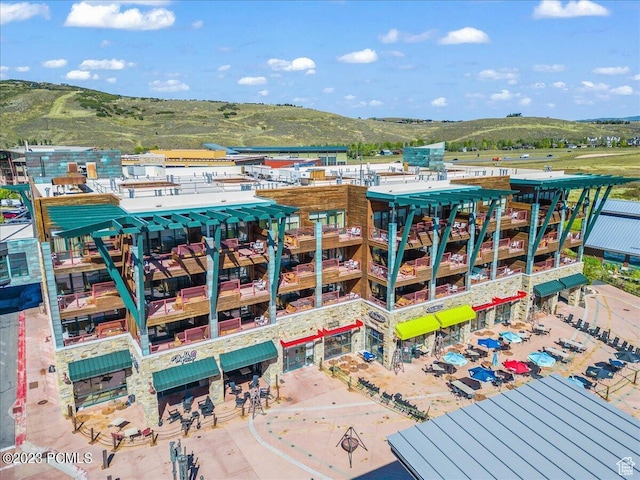 1476 Newpark Blvd Unit 302, Park City, UT 84098 - birds eye view of property featuring a mountain view