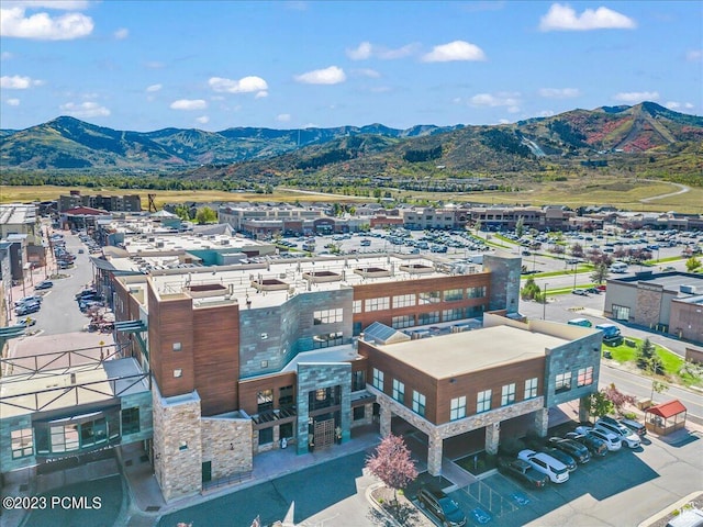 1476 Newpark Blvd Unit 302, Park City, UT 84098 - aerial view featuring a mountain view
