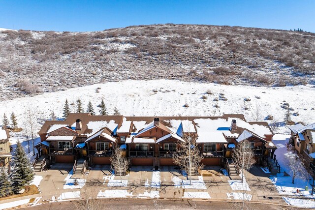 14084 N Council Fire Trl Unit 14D, Kamas, UT 84036 - view of snowy aerial view