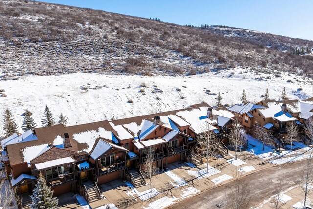 14084 N Council Fire Trl Unit 14D, Kamas, UT 84036 - view of snowy aerial view