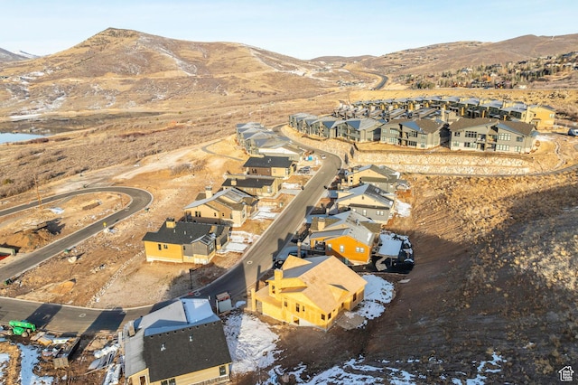 11746 N Star Gazer Cir Unit 108, Hideout, UT 84036 - bird's eye view featuring a mountain view