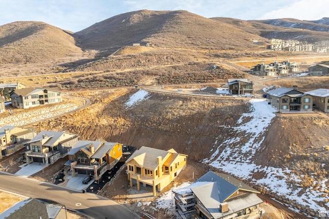 11746 N Star Gazer Cir Unit 108, Hideout, UT 84036 - bird's eye view featuring a mountain view