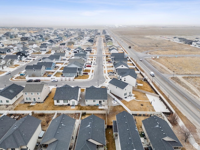 drone / aerial view