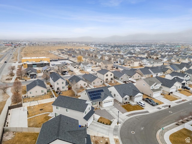 drone / aerial view