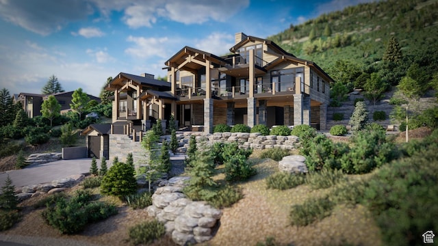 460 E Big Dutch Dr, Heber City, UT 84032 - view of back of property