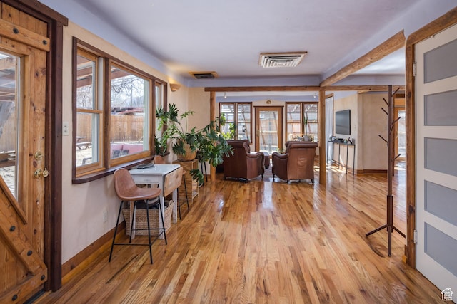 232 E 100 S, Moab, UT 84532 - foyer entrance with light hardwood / wood-style flooring