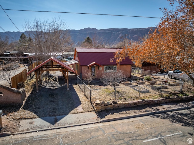 232 E 100 S, Moab, UT 84532 - view of front of house with a mountain view