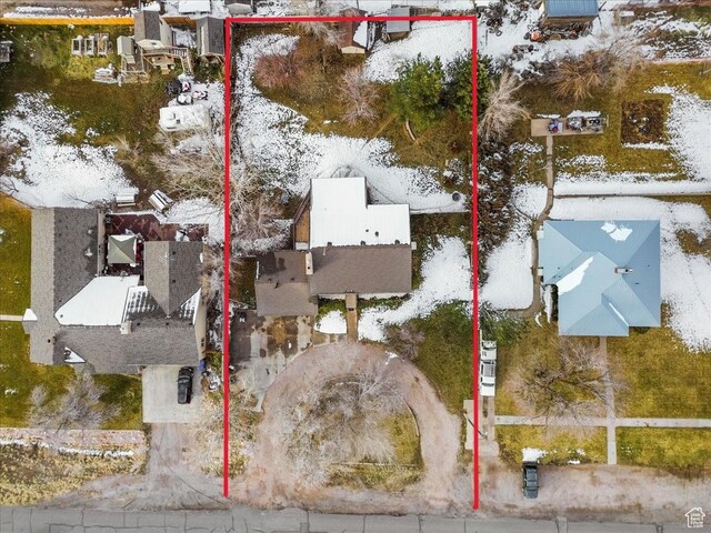 180 W 300 S, Fillmore, UT 84631 - view of snowy aerial view