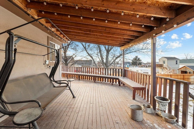 180 W 300 S, Fillmore, UT 84631 - view of deck