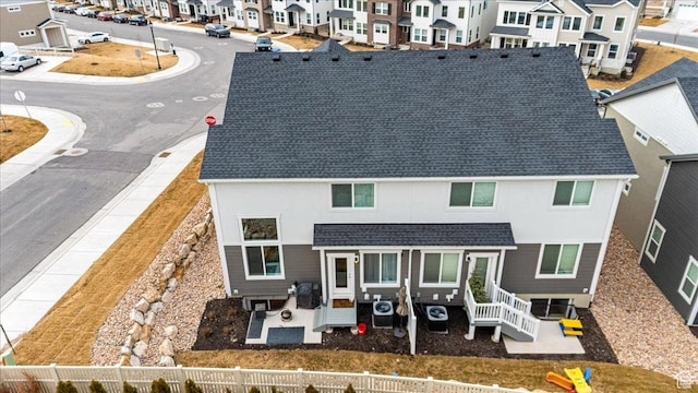 1088 N Freeman Dr, Saratoga Springs, UT 84045 - birds eye view of property with a residential view
