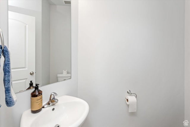 1088 N Freeman Dr, Saratoga Springs, UT 84045 - half bath with toilet and a sink