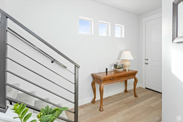 1088 N Freeman Dr, Saratoga Springs, UT 84045 - foyer featuring light wood-style floors and baseboards