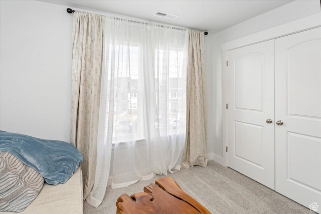 1088 N Freeman Dr, Saratoga Springs, UT 84045 - bedroom featuring visible vents, carpet, and a closet