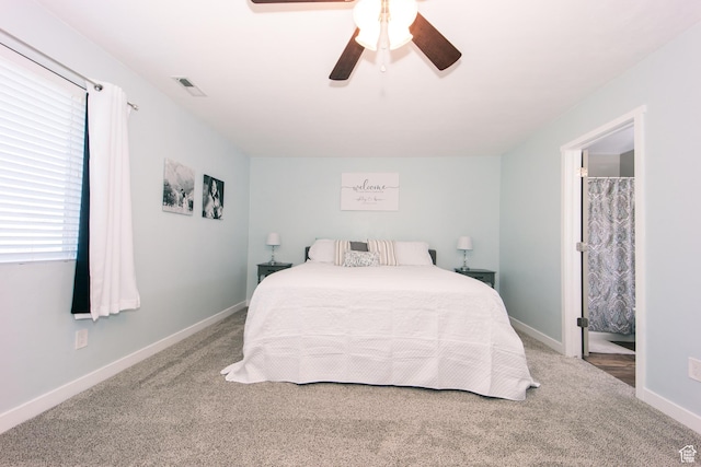 14368 S Penrhy Ct, Herriman, UT 84096 - bedroom featuring carpet floors, baseboards, and a ceiling fan