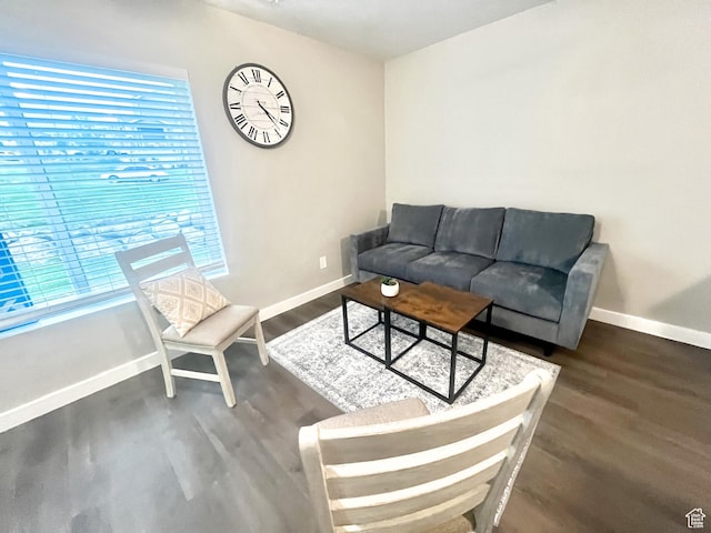 14368 S Penrhy Ct, Herriman, UT 84096 - living room with wood finished floors and baseboards