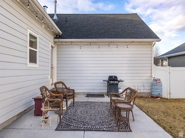 1802 E Magnolia Cir, Eagle Mountain, UT 84005 - view of patio with area for grilling