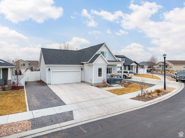 1802 E Magnolia Cir, Eagle Mountain, UT 84005 - view of front of house with a garage