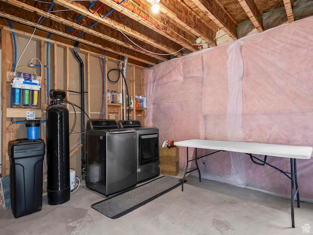 1802 E Magnolia Cir, Eagle Mountain, UT 84005 - basement featuring separate washer and dryer