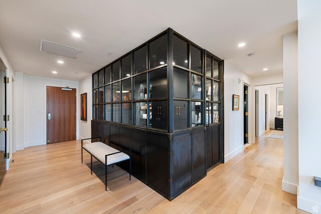 99 W S Temple St S Unit 2201, Salt Lake City, UT 84101 - corridor featuring light hardwood / wood-style floors