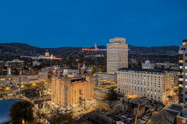 99 W S Temple St S Unit 2201, Salt Lake City, UT 84101 - view of city featuring a mountain view
