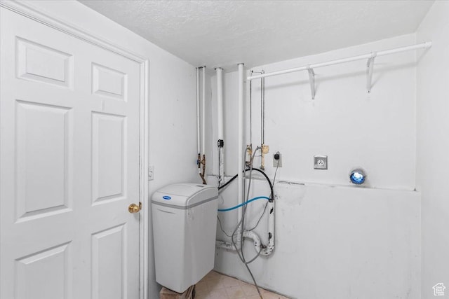 2152 E 3325 N, Layton, UT 84040 - clothes washing area with a textured ceiling and washer hookup