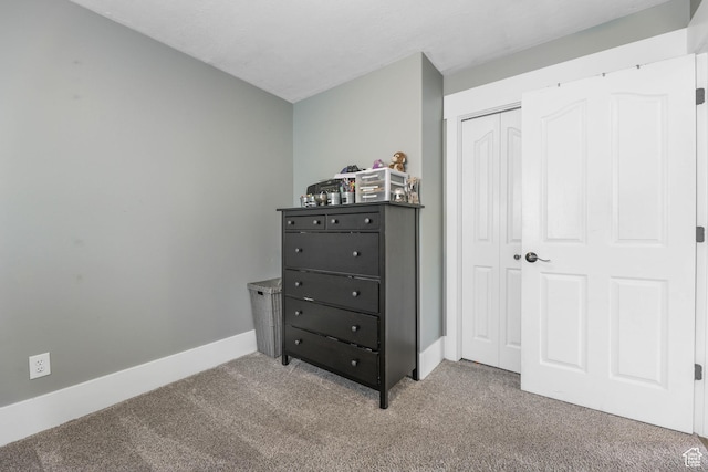 888 W Vahe St S, Draper, UT 84020 - bedroom featuring baseboards, a closet, and light colored carpet