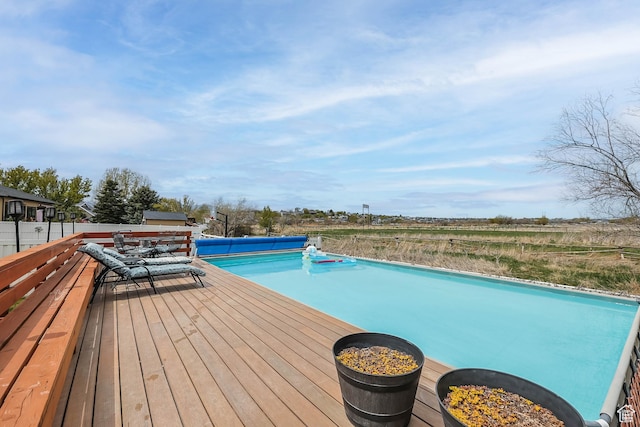 888 W Vahe St S, Draper, UT 84020 - outdoor pool with a wooden deck