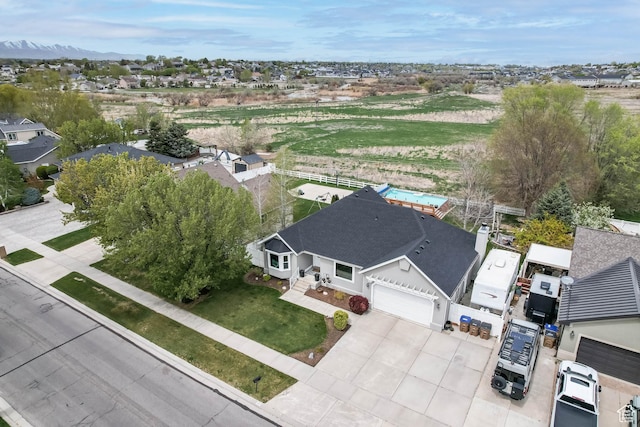 drone / aerial view