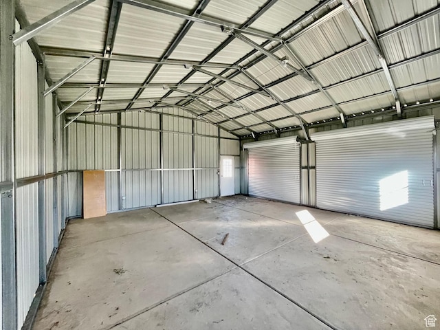 255 W Main St, Mount Pleasant, UT 84647 - garage with metal wall