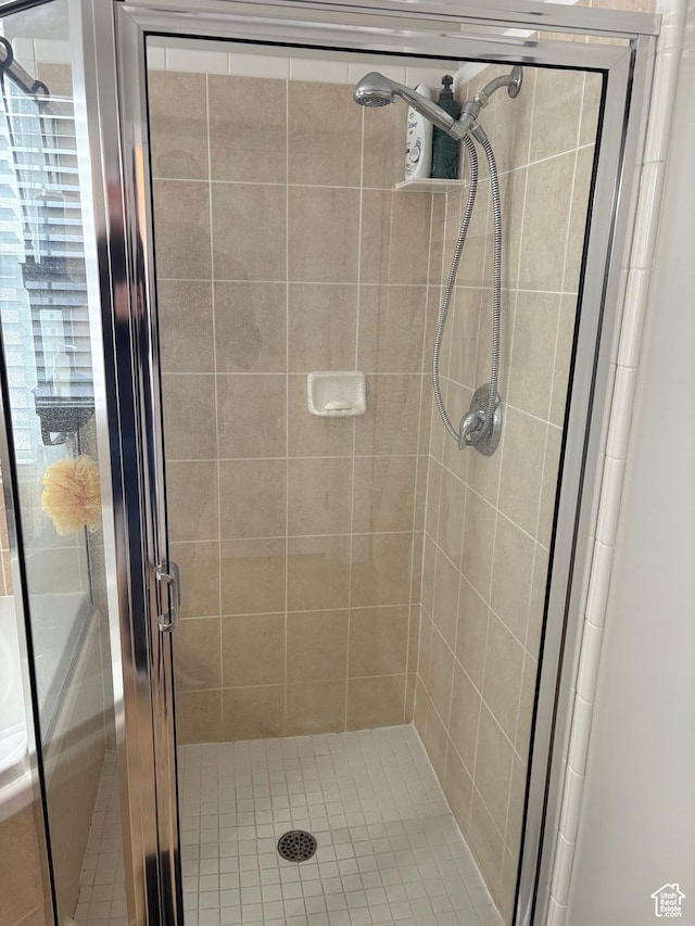 840 N Great View Dr E, Morgan, UT 84050 - bathroom with a stall shower