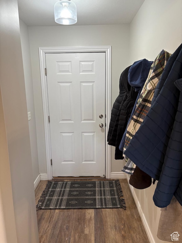 840 N Great View Dr E, Morgan, UT 84050 - mudroom with wood finished floors and baseboards