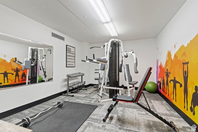 241 N Vine St Unit 1201E, Salt Lake City, UT 84103 - workout area featuring carpet flooring