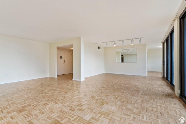 241 N Vine St Unit 1201E, Salt Lake City, UT 84103 - spare room with light parquet floors