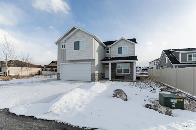 356 W Rendezvous Way, Garden City, UT 84028 - view of front facade featuring a garage