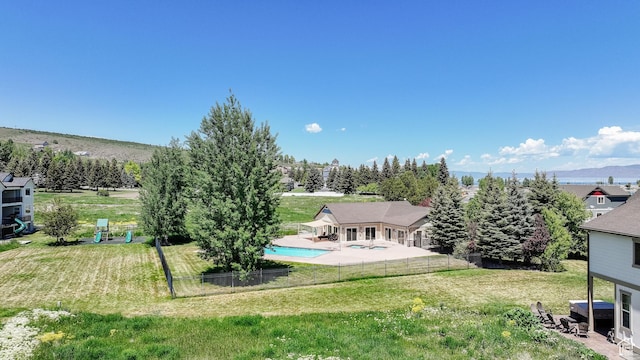 356 W Rendezvous Way, Garden City, UT 84028 - fenced backyard featuring a patio