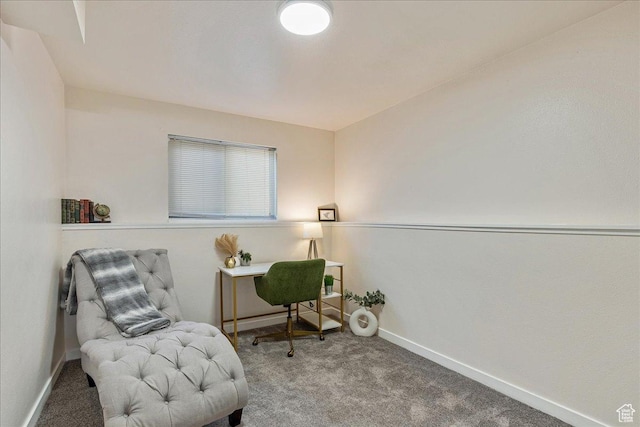 435 E Creekside Cir S Unit A, Salt Lake City, UT 84107 - living area with carpet floors and baseboards
