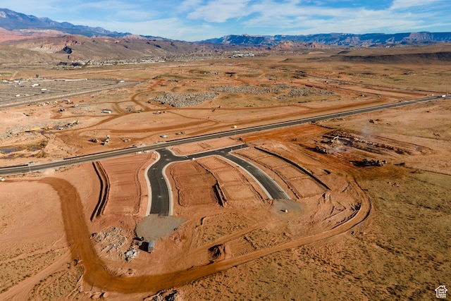 1589 S 4000 W Unit 12, Hurricane, UT 84737 - aerial view of sparsely populated area featuring a mountain backdrop