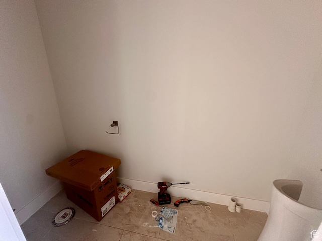 1589 S 4000 W Unit 12, Hurricane, UT 84737 - bathroom with baseboards and tile patterned floors