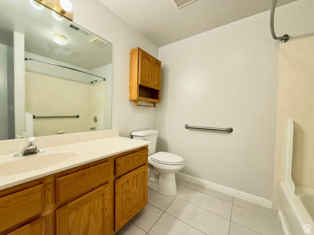 1444 S 430 W Unit 7, Orem, UT 84058 - full bathroom with vanity, tile patterned flooring, and shower / washtub combination